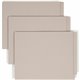 Smead Shelf-Master Straight Tab Cut Letter Recycled End Tab File Folder - 8 1/2" x 11" - 3/4" Expansion - Gray - 10% Recycled - 