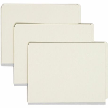 Smead Letter Recycled Classification Folder - 8 1/2" x 11" - 2" Expansion - 2 x 2S Fastener(s) - 2" Fastener Capacity for Folder