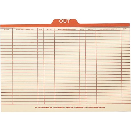 Smead 1/5 Tab Cut Legal Recycled Top Tab File Folder - 8 1/2" x 14" - 1" Expansion - Top Tab Location - Assorted Position Tab Po