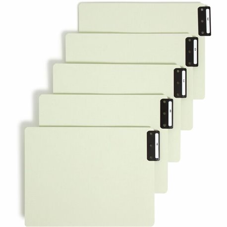 Smead 100% Recycled Filing Guides with Vertical Extra-Wide Blank Tab - Printed Tab(s) - Character - A-Z - 25 Tab(s)/Set0.50" Tab