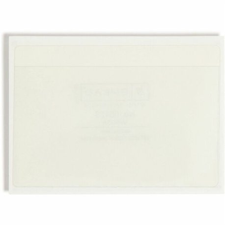 Smead Self-Adhesive Pockets - 5 5/16" x 3 5/8" Sheet - Clear - Poly - 100 / Box