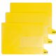 Smead End Tab Out Guides - Printed Bottom Tab(s) - Message - OUT - Letter - Yellow Poly Tab(s) - 25 / Box