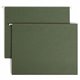 Smead Letter Recycled Hanging Folder - 8 1/2" x 11" - 2" Expansion - Vinyl - Standard Green - 10% Recycled - 25 / Box