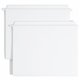 Smead FasTab Straight Tab Cut Letter Recycled Hanging Folder - 8 1/2" x 11" - Assorted Position Tab Position - White - 10% Recyc