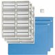 Smead Protab Filing System with 20 Letter Size Hanging File Folders, 24 ProTab 1/3-Cut Tab labels, and 1 eraser (64210) - Blue -