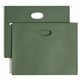 Smead Hanging File Pockets, 3-1/2 Inch Expansion, Letter Size, Standard Green, 10 Per Box (64220) - 3 1/2" Folder Capacity - 8 1