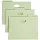 Smead FasTab 1/3 Tab Cut Letter Recycled Hanging Folder - 8 1/2" x 11" - 3 1/2" Expansion - Top Tab Location - Assorted Position