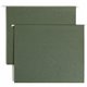 Smead Letter Recycled Hanging Folder - 1" Folder Capacity - 8 1/2" x 11" - 1" Expansion - Pressboard - Standard Green - 10% Recy