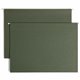 Smead Legal Recycled Hanging Folder - 3" Folder Capacity - 8 1/2" x 14" - 3" Expansion - Standard Green - 10% Recycled - 25 / Bo