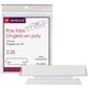 Smead Hanging Folder Tabs - Clear Poly Tab(s) - 25 / Pack