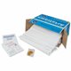 Xstamper VersaDater Large Type Date Stamp - Date Stamp - "FAXED, PAID, REC'D" - Blue - Recycled - 1 Each