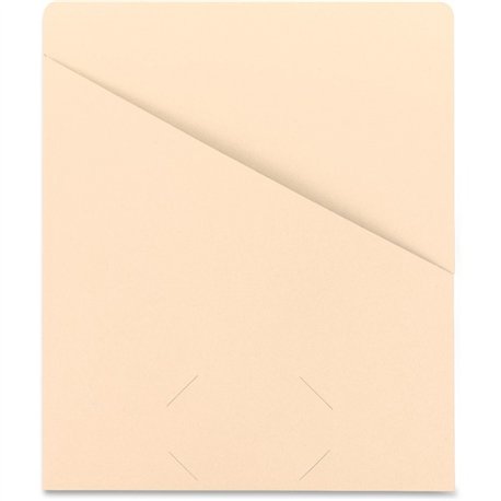 Smead Letter Recycled File Jacket - 8 1/2" x 11" - Manila - Manila - 10% Recycled - 25 / Pack