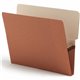 Smead Letter Recycled File Pocket - 8 1/2" x 11" - 3 1/2" Expansion - Top Tab Location - Redrope - Redrope - 30% Recycled - 10 /