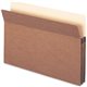 Smead Straight Tab Cut Legal Recycled File Pocket - 8 1/2" x 14" - 1 3/4" Expansion - Top Tab Location - Redrope, Kraft - Redrop