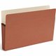 Smead Straight Tab Cut Legal Recycled File Pocket - 8 1/2" x 14" - 3 1/2" Expansion - Top Tab Location - Redrope, Kraft - Redrop