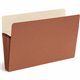 Smead Straight Tab Cut Legal Recycled File Pocket - 8 1/2" x 14" - Top Tab Location - Redrope - Redrope - 30% Recycled - 10 / Bo