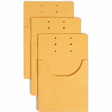 Smead Letter, Legal File Jacket - 3/4" Folder Capacity - 8 1/2" x 14" - 3/4" Expansion - 1 Pocket(s) - Kraft - Kraft - 100 / Car