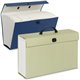 Smead Legal Recycled Expanding File - 8 1/2" x 14" - 1400 Sheet Capacity - 19 Pocket(s) - Blue, Green - 15% Paper Recycled - 1 E