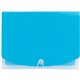 Smead Letter Expanding File - 8 1/2" x 11" - 12 Pocket(s) - 12 Divider(s) - Multi-colored, Teal, Clear - 1 Each