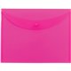 Smead Letter File Wallet - 8 1/2" x 11" - Pink - 10 / Box