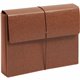 Smead Letter Recycled File Wallet - 8 1/2" x 11" - 3 1/2" Expansion - Redrope - Redrope - 30% Recycled - 1 Each