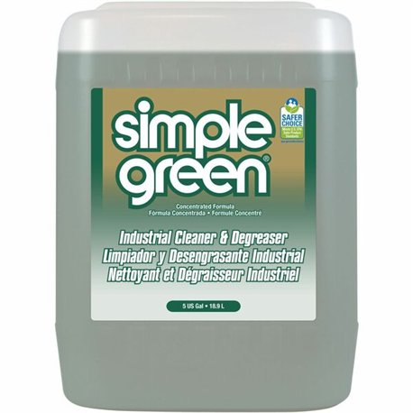 Simple Green Industrial Cleaner/Degreaser - Concentrate - 640 fl oz (20 quart) - Original Scent - 1 Each - Non-toxic, Non-abrasi