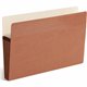 Smead Easy Grip Straight Tab Cut Legal Recycled File Pocket - 8 1/2" x 14" - 3 1/2" Expansion - Pressboard - Redrope - 30% Recyc