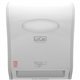 LoCor Electronic Hardwound Towel Dispenser - Touchless Dispenser - 10.2" Height x 13.6" Width x 16.4" Depth - White - 1 Each