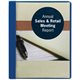 Smead Letter Recycled Report Cover - 8 1/2" x 11" - 3 Fastener(s) - 1/2" Fastener Capacity for Folder - Vinyl, Metal - Blue - 50