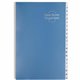 Smead Desk File/Sorter - 20 x Divider(s) - Character - A-Z - Legal - 8.50" Width x 14" Length - Blue Divider - Recycled - 1 Each