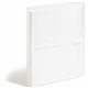 Smead Letter File Pocket - 8 1/2" x 11" - 200 Sheet Capacity - 1 1/4" Expansion - Polypropylene - Clear - 5 / Pack