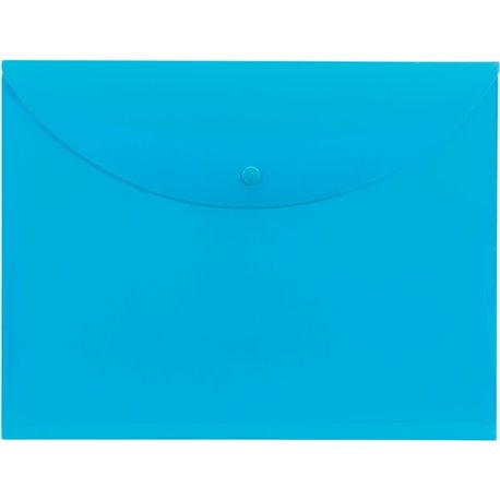 Smead Letter File Wallet - 8 1/2" x 11" - Teal - 10 / Box