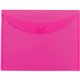 Smead Letter File Wallet - 8 1/2" x 11" - Pink - 10 / Box