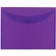 Smead Letter File Wallet - 8 1/2" x 11" - Purple - 10 / Box