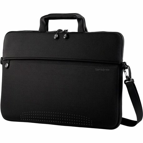 Samsonite Aramon NXT Carrying Case (Sleeve) for 14" Notebook - Black - Neoprene Body - Shoulder Strap, Handle - 10.5" Height x 1