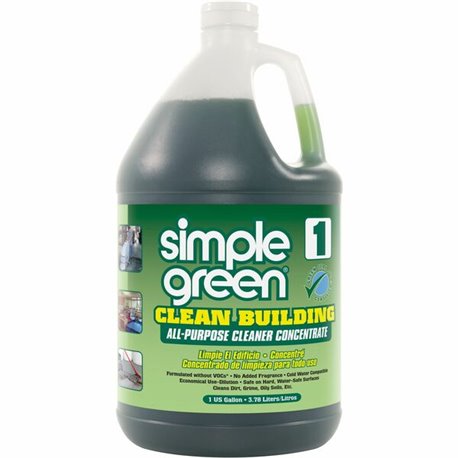 Simple Green All-purpose Cleaner Concentrate - For Multipurpose - Concentrate - 128 fl oz (4 quart) - 2 / Carton - VOC-free, Fra