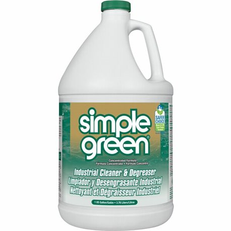 Simple Green Industrial Cleaner/Degreaser - Concentrate - 128 fl oz (4 quart) - Original Scent - 1 Each - Non-toxic, Non-flammab