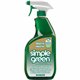 Simple Green Industrial Cleaner/Degreaser - Concentrate - 24 fl oz (0.8 quart) - Original Scent - 1 Each - Non-toxic, Non-abrasi