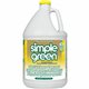 Simple Green Industrial Cleaner/Degreaser - For Washable Surface - Concentrate - 128 fl oz (4 quart) - Lemon Scent - 1 Each - No