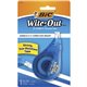 BIC Wite-Out EZ CORRECT Correction Tape - 0.20" Width x 39.40 ft Length - 1 Line(s) - White Tape - Ergonomic White Dispenser - T