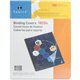 Sparco Clear View 18204 Premium Presentation Cover - 8 3/4" x 11 1/4" - Plastic - Clear - 100 / Box