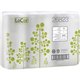 LoCor High-Capacity Bath Tissue - 1 Ply - 3.85" x 4.05" - 3000 Sheets/Roll - White - 18 Rolls Per Container - 6 / Box