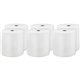 LoCor Hardwound Roll Towels - 1 Ply - 8" x 800 ft - White - Virgin Fiber - 6 / Carton