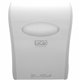 LoCor Mechanical Hands-Free Roll Dispenser - Touchless Dispenser - 10" Height x 12.4" Width x 16.8" Depth - White - Hands-free, 