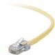 Belkin Cat.5E Patch Cable - RJ-45 Male - RJ-45 Male - 7ft - Yellow