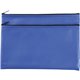 Sparco Carrying Case (Wallet) Cash, Check, Receipt, Office Supplies - Blue - Polyvinyl Chloride (PVC) Body x 11" Width x 6" Dept