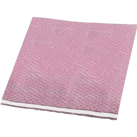 Sparco Anti-static Bubble Bag - 29" Width x 29" Length - Pink - 50/Carton - Electronic Equipment, Tool, Accessories, Small Parts