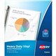 Avery Heavy-Duty Sheet Protectors - 100 x Sheet Capacity - For Letter 8 1/2" x 11" Sheet - Clear - Vinyl - 100 / Box