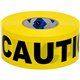 Sparco Caution Barricade Tape - 1000 ft Yellow - Black - 1 / Roll