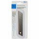 Sparco Replacement Snap-Off Blades - 4" Length x 0.71" Thickness - Straight Style - Snap-off, Durable - Steel - 5 / Pack - Silve